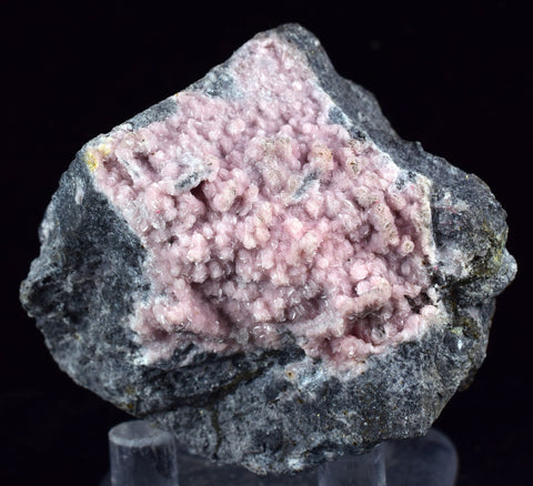 4.7cms RHODOCHROSITE ROSETTE PERU PINK CRYSTALS HUANZALA MINE MINERAL RB567