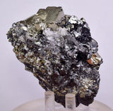 7.2cms MARCASITE PYRITE QUARTZ  ARSENOPYRYTE  PERU SHINY CRYSTALS MINERAL MB115