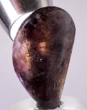 32cts GEM AXINITE PURPLE TUMBLED PERU SUPER SHINY RARE MINERAL SPECIMEN BB310