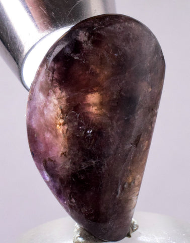 32cts GEM AXINITE PURPLE TUMBLED PERU SUPER SHINY RARE MINERAL SPECIMEN BB310