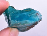 20grams GEM BLUE OPAL PERU ROUGH SCENIC SEASCAPE MINERAL SPECIMEN OB142