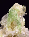8.5cms AUGELITE CRYSTAL PERU DARK GREEN BRIGHT NEEDLE QUARTZ PASTO BUENO AB179