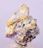 3.1cms COQUIMBITE ALUNOGEN CRYSTAL ROMERITE COPIATITE MINERAL SPECIMEN UB238