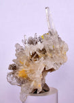 6.4cms HUBNERITE QUARTZ CRYSTALS MINERAL SPECIMEN COLLECTOR PERU MB69