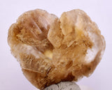 3.5 cms DESERT ROSE SELENITE CRYSTAL PERU GOLDEN SUISEKI TRANSLUCENT TB95