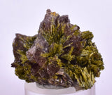 3.6cms PREMIUM EPIDOTE AXINITE CRYSTALS PERU AESTHETIC COLLECTOR CB136