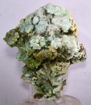 11.6cms DRUZY CHRYSOCOLLA CALCITE QUARTZ LILY MINE PERU COPPER MINERAL DB60