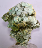 11.6cms DRUZY CHRYSOCOLLA CALCITE QUARTZ LILY MINE PERU COPPER MINERAL DB60