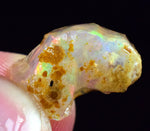 7.5cts FIRE OPAL ETIOPE ROUGH PRECIOUS FIRE OPAL ETHIOPIAN JEWELRY OB68