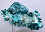 13.5cms GREEN CHALCANTHITE CRYSTAL LAB GROW MINERAL SPECIMEN PERU FB63
