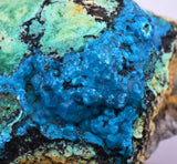 5.4cms QUARTZ CHRYSOCOLLA BOTRYOIDAL TENTADORA MINE PERU MINERAL SPECIMEN CB118