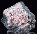 4.7cms RHODOCHROSITE ROSETTE PERU PINK CRYSTALS HUANZALA MINE MINERAL RB567