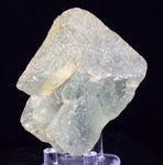 7.4cms GREEN FLUORITE CRYSTAL PERU PERU SHINY MINERAL SPECIMEN KB61