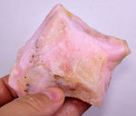 119 grams GEM PINK OPAL PERU ROUGH ANGEL SKIN TRANSLUCENT CORAL COLOR PB67
