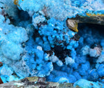 9.7cms QUARTZ CHRYSOCOLLA BOTRYOIDAL TENTADORA MINE PERU MINERAL SPECIMEN CB106