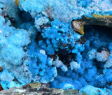 9.7cms QUARTZ CHRYSOCOLLA BOTRYOIDAL TENTADORA MINE PERU MINERAL SPECIMEN CB106