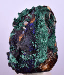 4.9cms AZURITE MALACHITE CRYSTALS MINERAL SPECIMEN AHOULI MINES MOROCCO UB221