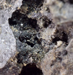 4.5cms NATIVE SILVER WIRE PERU ACANTHITE UCHUCCHACUA MINE MINERAL SPECIMEN HB183