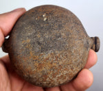 19.5cm MINI VERY SMALL LENTICULAR MINERS LAMP TUNNEL RARE LANTERN IRON CAST NB03