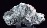 6.5cms RHODOCHROSITE ROSETTE PYRITE CRYSTALS PERU MINERAL SPECIMEN RB574