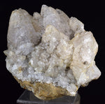 14cms CALCITE WITH QUARTZ CRYSTALS PERU SHINY MINERAL SPECIMEN GB26