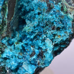 3.8cms QUARTZ CHRYSOCOLLA BOTRYOIDAL TENTADORA MINE PERU MINERAL SPECIMEN CB104