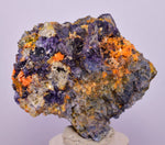 4.3cms GEM WULFENITE FLUORITE MIMETITE CRYSTALS ALAMO ARIZONA USA MINERAL YB47