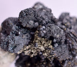 3.2cms NATIVE SILVER WIRES PERU ACANTHITE PYRITE UCHUCCHACUA MINE HB248