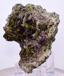 5.2cms PREMIUM EPIDOTE AXINITE QUARTZ CRYSTALS PERU AESTHETIC COLLECTOR CBZ161