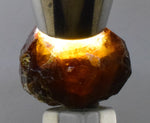 2cm GARNET GROSSULAR HESSONITE DODECAHEDRON CRYSTALS PERU MINERAL SPECIMEN GB20