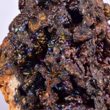 7.6cms GOETHITE BOTRYOIDAL IRIDESCENT CRYSTALS PERU IRON NEW FIND MINERAL ZB32