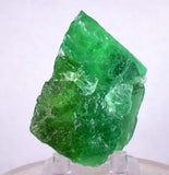 529Carats GREEN FLUORITE CRYSTAL PERU HUANZALA PERU SHINY K68