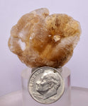 3.5 cms DESERT ROSE SELENITE CRYSTAL PERU GOLDEN SUISEKI TRANSLUCENT TB95