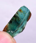 2.3 grams GEM BLUE OPAL PERU SLAB SCENIC SEASCAPE MINERAL SPECIMEN OB55