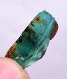 2.3 grams GEM BLUE OPAL PERU SLAB SCENIC SEASCAPE MINERAL SPECIMEN OB55