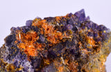 4.7cms GEM RARE WULFENITE FLUORITE MIMETITE MINI CRYSTALS ALAMO ARIZONA USA YB33