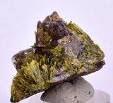 3.6cms PREMIUM EPIDOTE AXINITE CRYSTALS PERU AESTHETIC COLLECTOR CB136