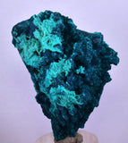 5cm GEM BLUE MALACHITE CHRYSOCOLLA PERU ROSETTE BOTRYOIDAL CRYSTAL GRAPE  UB186