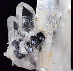 5cms HUBNERITE QUARTZ CRYSTALS MINERAL SPECIMEN COLLECTOR PERU MB40