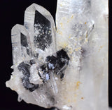 5cms HUBNERITE QUARTZ CRYSTALS MINERAL SPECIMEN COLLECTOR PERU MB40