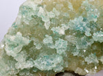 7.3cms ATACAMITE CALCITE DRUZY CHRYSOCOLLA MALACHITE LILY MINE PERU AB178