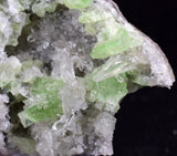 6.8cms AUGELITE CRYSTAL PERU DARK GREEN BRIGHT NEEDLE QUARTZ PASTO BUENO A573