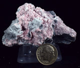 6.2cms RHODOCHROSITE ROSETTE PERU PINK CRYSTALS HUANZALA MINE MINERAL RB561
