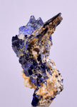 3cms GEM AZURITE CRYSTALS MOROCCO ROYAL BLUE COLOR SHARP SHINY UB102