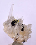 6.4cms HUBNERITE QUARTZ CRYSTALS MINERAL SPECIMEN COLLECTOR PERU MB69