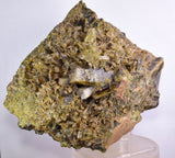 16cms CLINOZOISITE EPIDOTE CRYSTALS PERU MINERAL SPECIMEN COLLECTOR  KB38