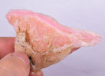 590 grams GEM PINK OPAL PERU ROUGH ANGEL SKIN TRANSLUCENT CORAL COLOR PB82