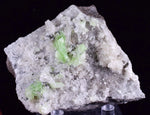 6.5cms AUGELITE CRYSTAL PERU DARK GREEN BRIGHT NEEDLE QUARTZ PASTO BUENO AE388