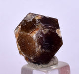 1.6cm GARNET GROSSULAR HESSONITE DODECAHEDRON CRYSTALS PERU MINERAL GB23