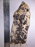 20 cms SPHALERITE BARITE QUARTZ GEM PERU CRYSTALS DISPLAY OR TO CUT IT MB106